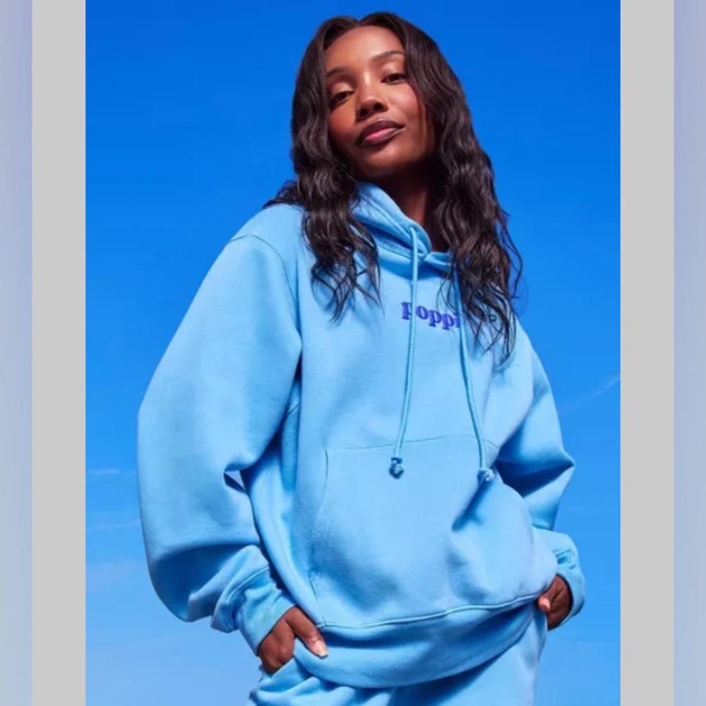 Poppi x Target Blue Limited Edition Hoodie Size XXL - Picture 9 of 10